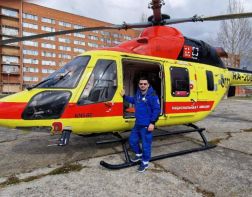 В Пензенской области пациента доставили в больницу на вертолете