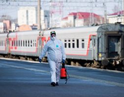  В Пензе усилили частоту  дезинфекции  вагонов в поездах 