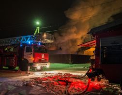 Жительница Пензенской области попала в больницу после пожара в бане