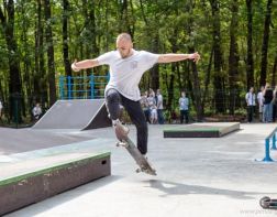 На Олимпийской аллее открылся скейт-парк