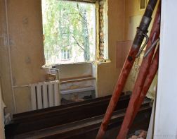 Ремонт дома №27 на улице Крупской завершится к началу отопительного сезона