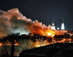 В Пензе сгорел военный госпиталь
