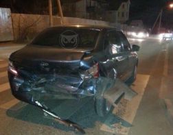 В Пензе пьяный водитель устроил аварию на Кольцова