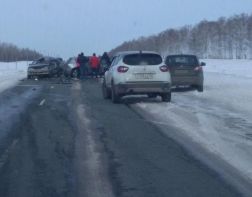 В сети появилось видео смертельной аварии на трассе "Тамбов-Пенза"