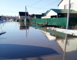 В Пензе несколько домов ушли под воду