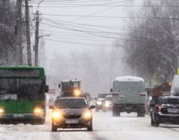 В Пензенской области из-за метели приостановили движение автобусов 