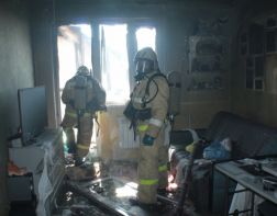 В Кузнецке эвакуировали 10 человек во время пожара в доме