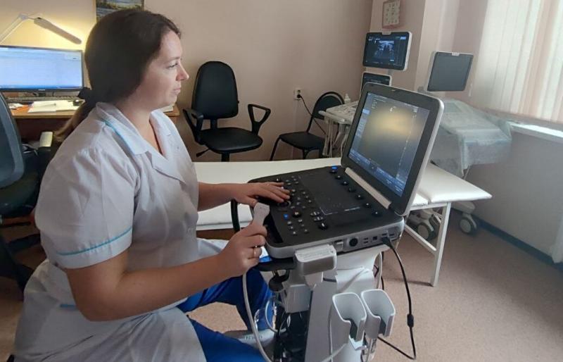 В детской поликлинике Пензы появился новый аппарат УЗИ